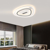Curved White Ceiling Lamp