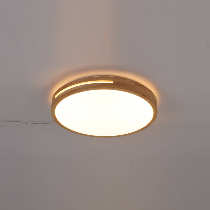 Warm Wooden Ceiling Lamp