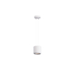 metal white gx53 pendant light