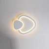 Triangle pmma led ceiling lamp installed for living room
