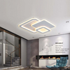 Sand white LED ceiling light for bedroom