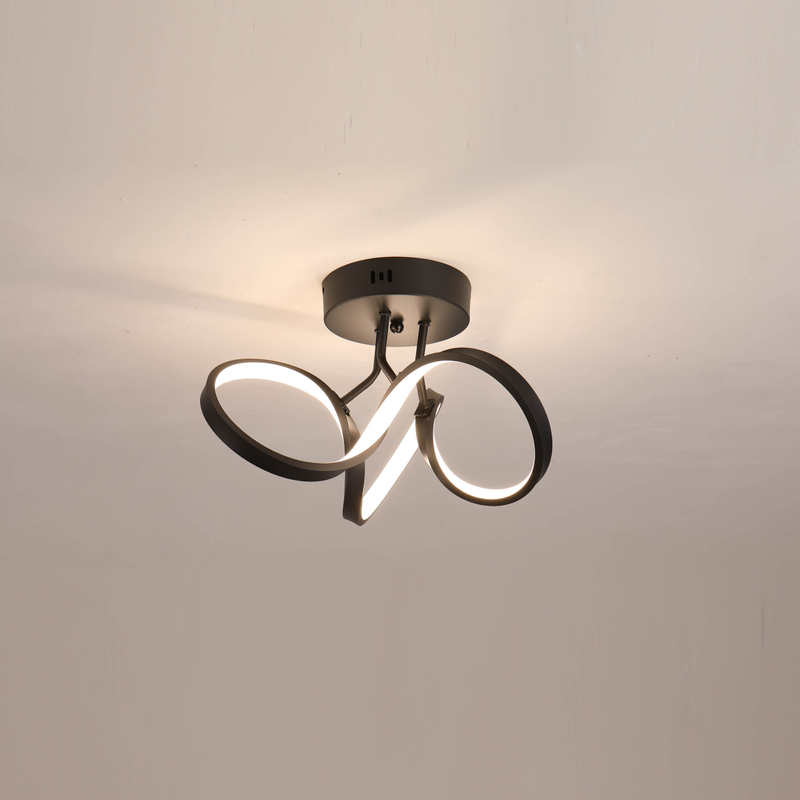 Artistic LED Ceiling Light Enhancing Home Decor