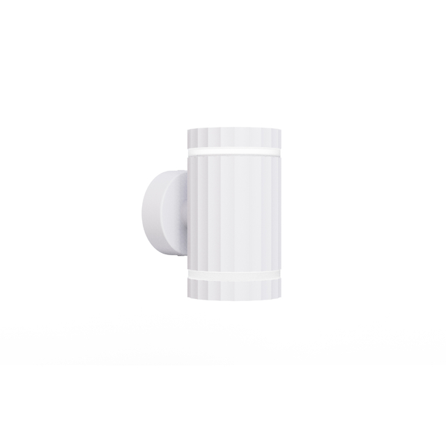 white up and down gx53 wall light