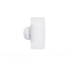 white up and down lighting 