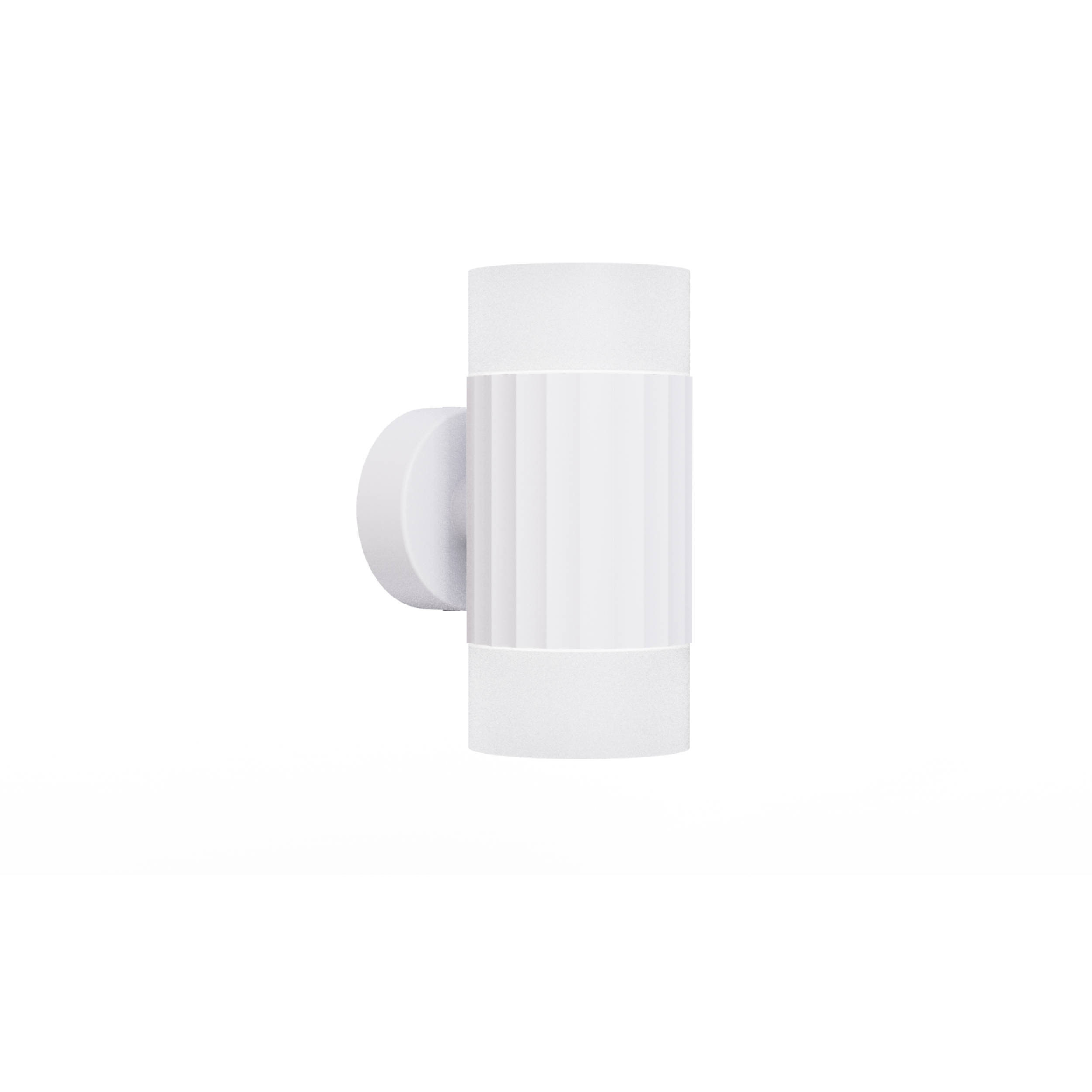 white up and down lighting 