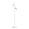 white gu10 dual spot light floor light