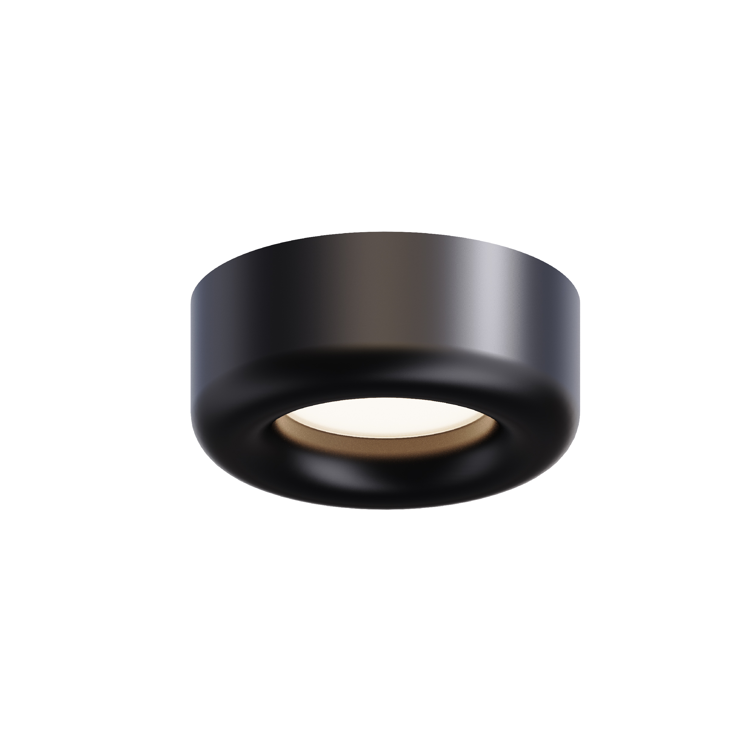 metal black short gx53 down light