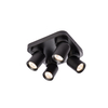 square base 4*gu10 spot downlight
