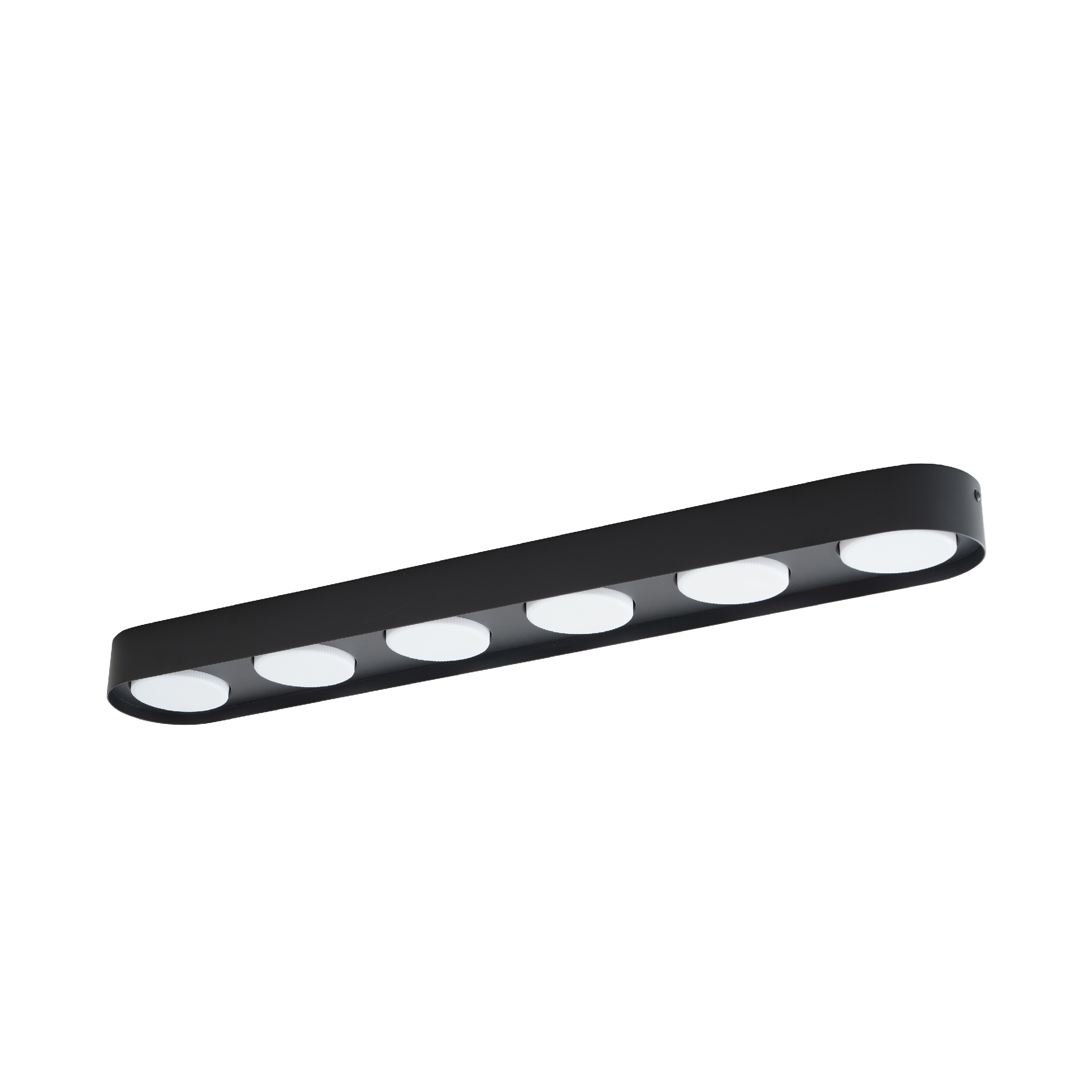 six head down light