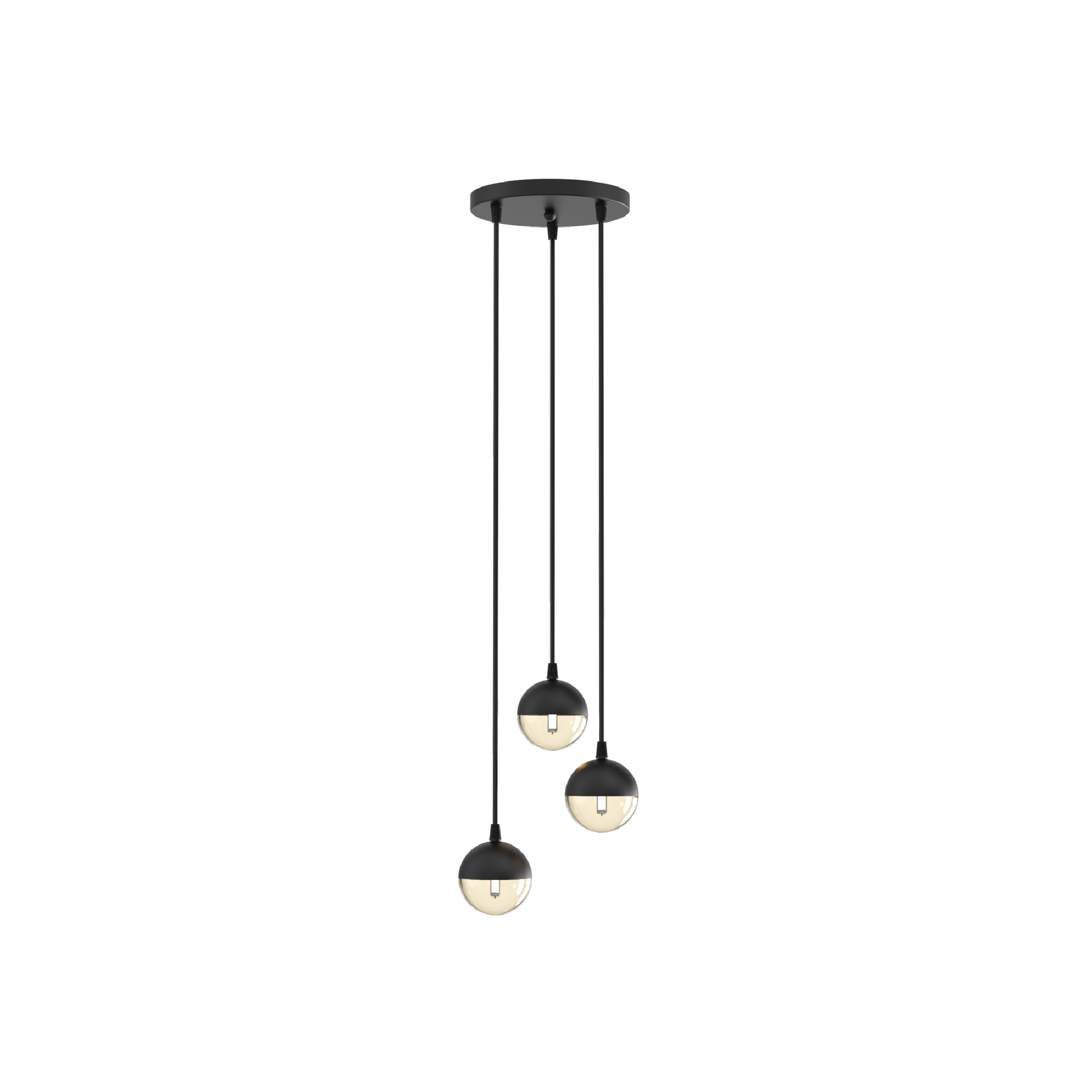 3*G9 pendant light