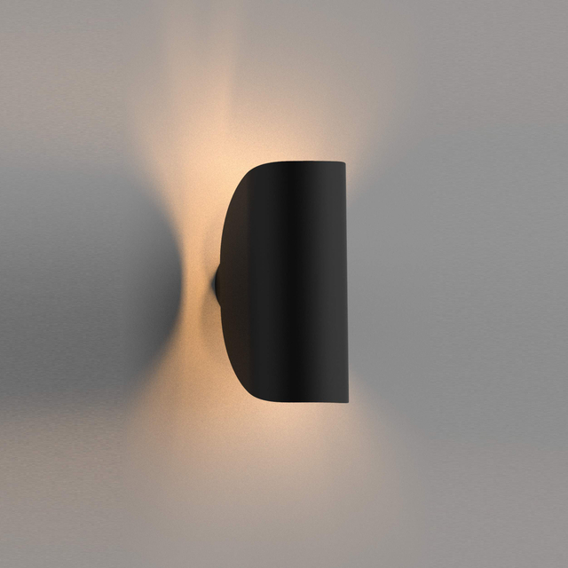 half-circular shape g9 socket wall light for hotel