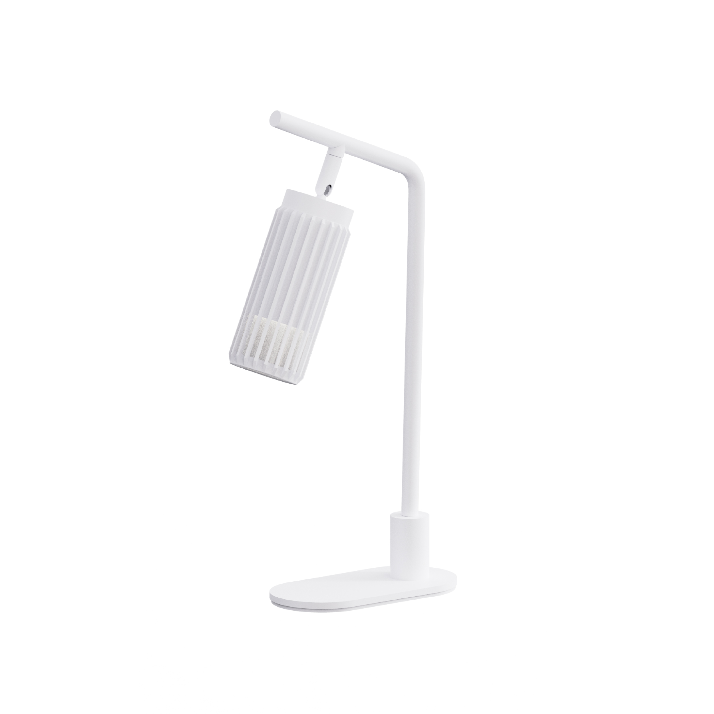 aluminum and acrylic gu10 table light