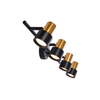 black and gold wall light for hotel