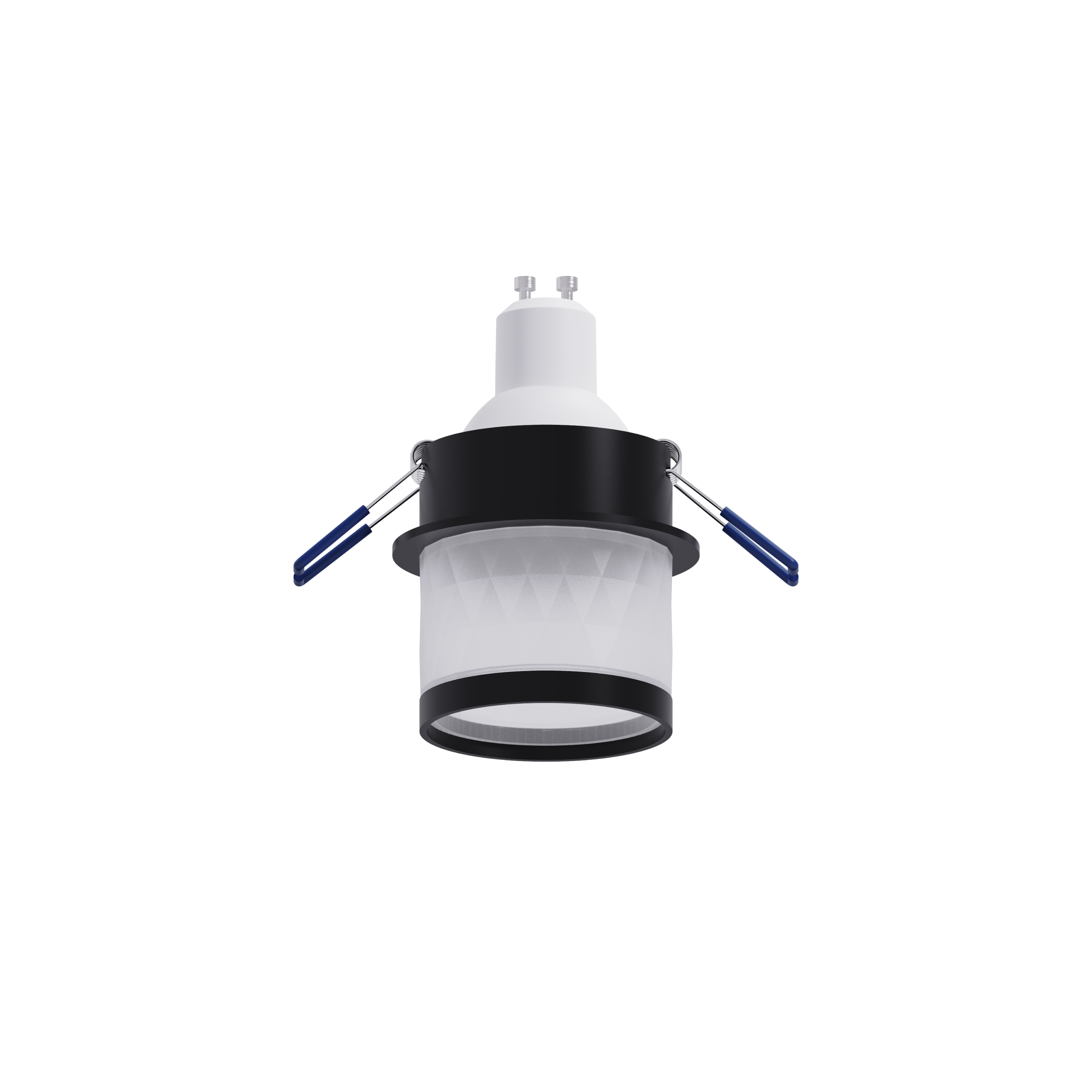 black gu10 ceiling downlight for office