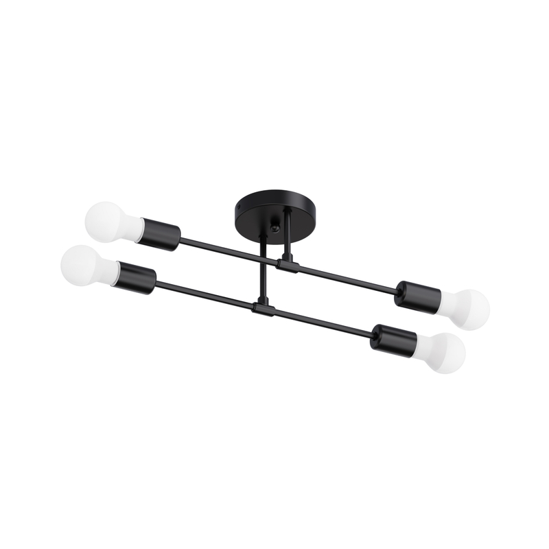 Four E27 Ceiling Pendant Lamp RL-SMP851