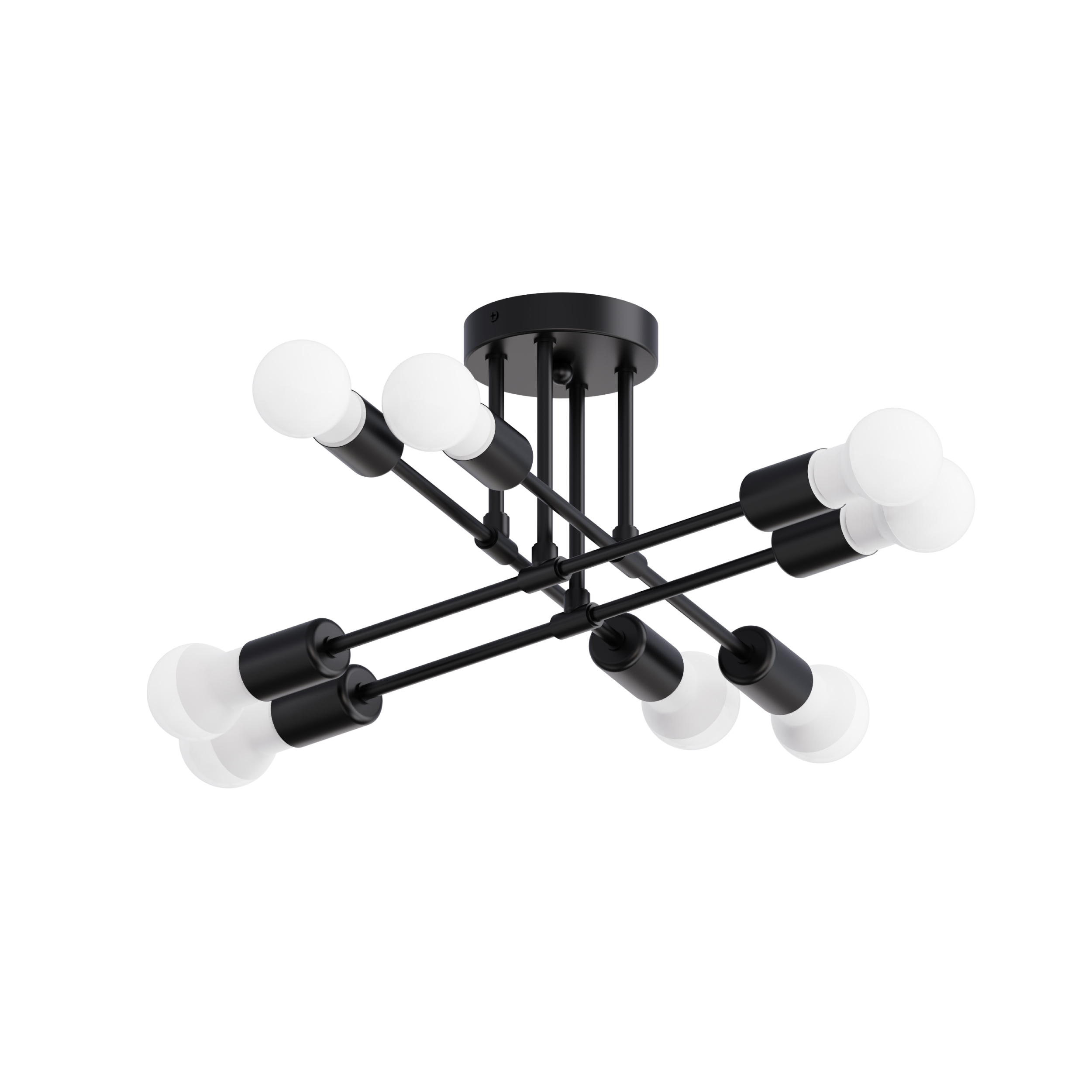 eight heads e27 ceiling pendant light for living room