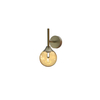 metal gold G9 wall light