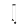 dual black g9 pendant light