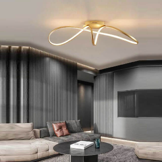 Artistic glad LED pendant light