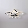  five rhombuses with rounded corners LED ceiling light