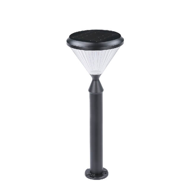 diamond shape glaring solar lawn light