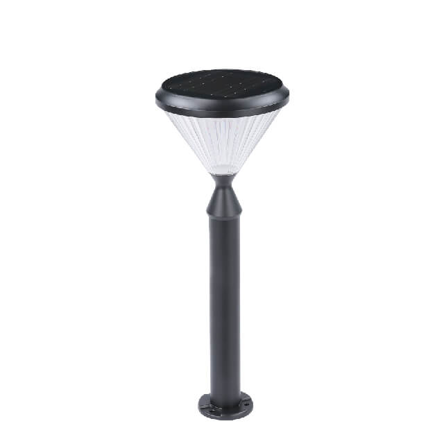 diamond shape glaring solar lawn light