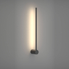 Black Metal Strip Wall Light