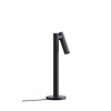 black rechargeable table lamp