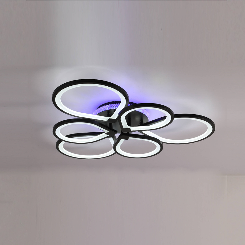 six rounds led ceiling light 
