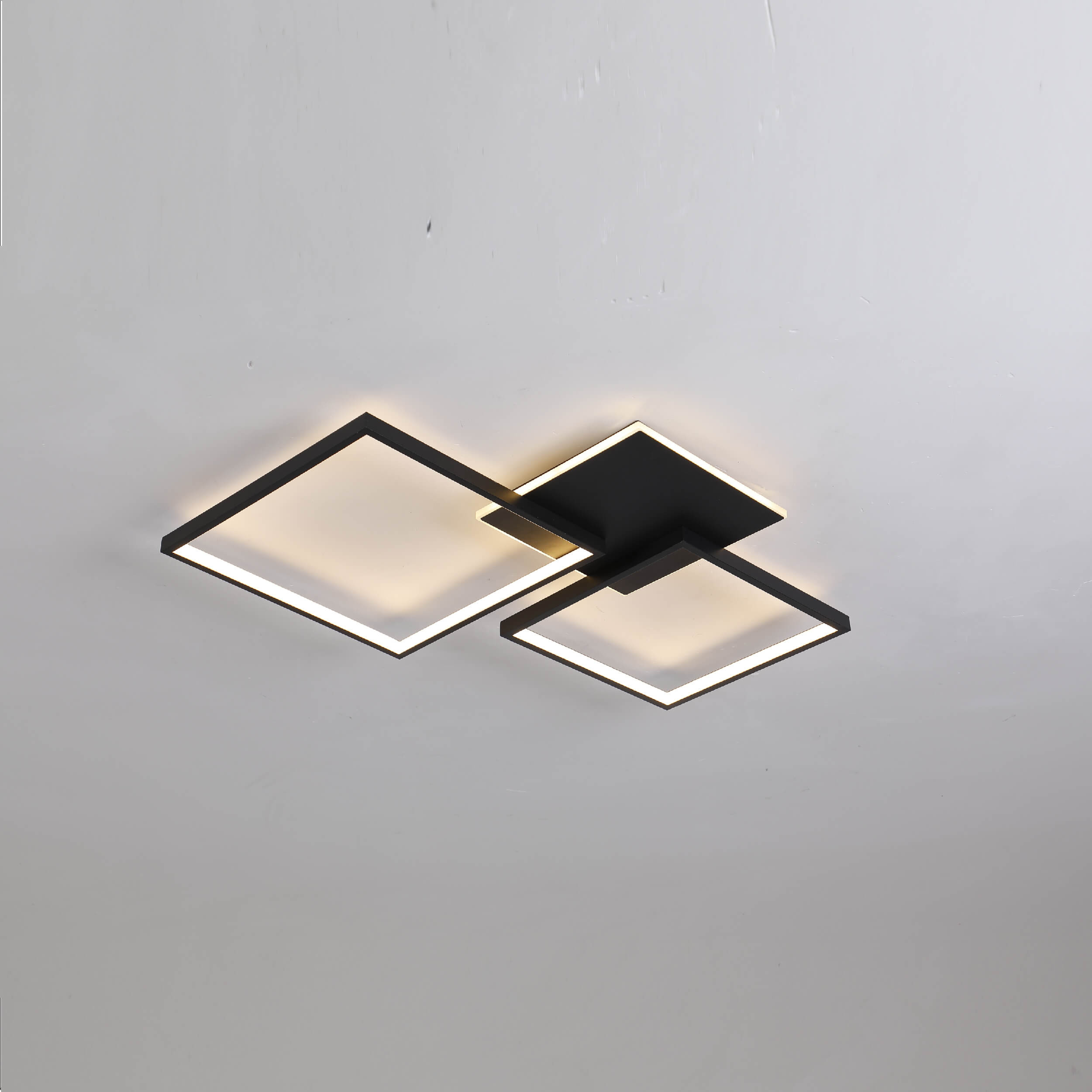 Square Stylish Flush Mount Ceiling Lamp