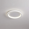 white round led ceiling light
