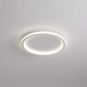 white round led ceiling light