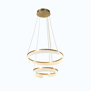Elegant Brass Pendant Lighting Fixture