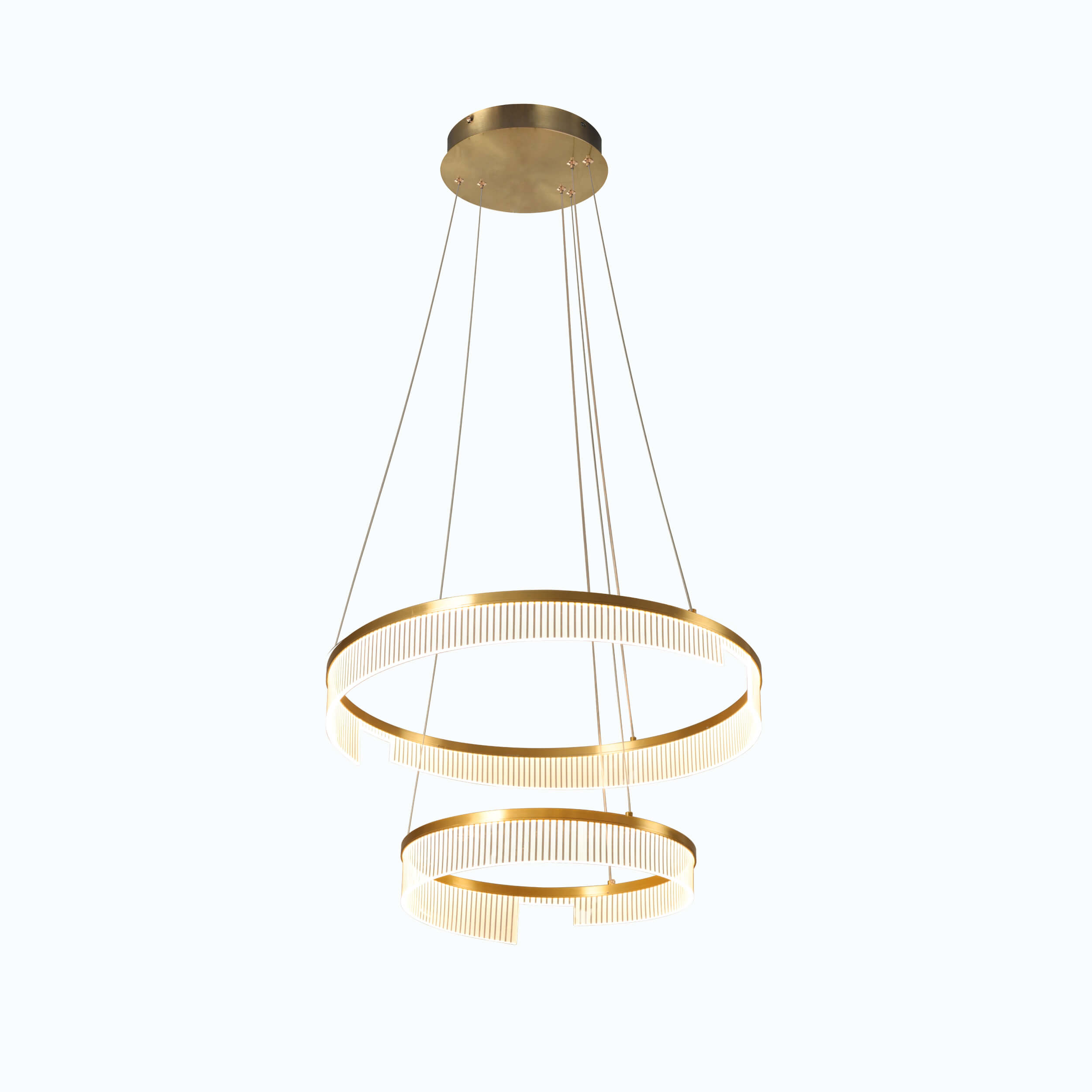 Elegant Brass Pendant Lighting Fixture