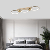 three rings metal led ceiling light