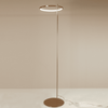 steel led floor light for living room