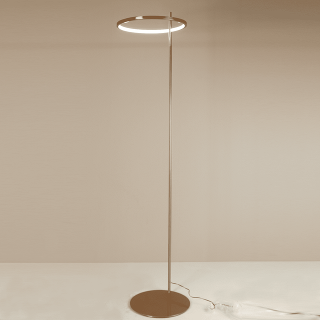 steel led floor light for living room
