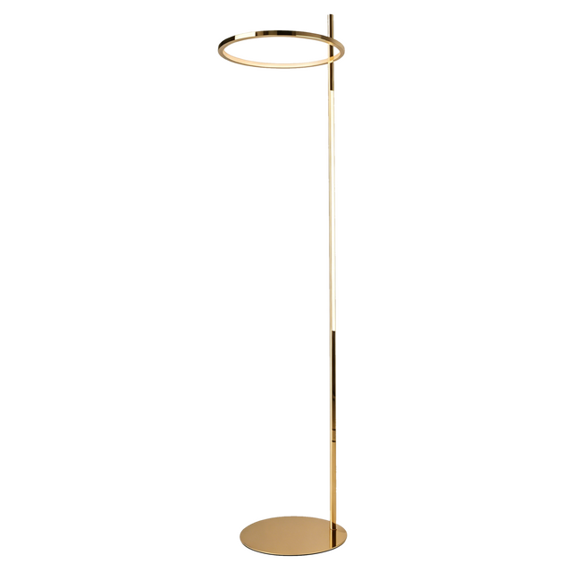 steel led floor light
