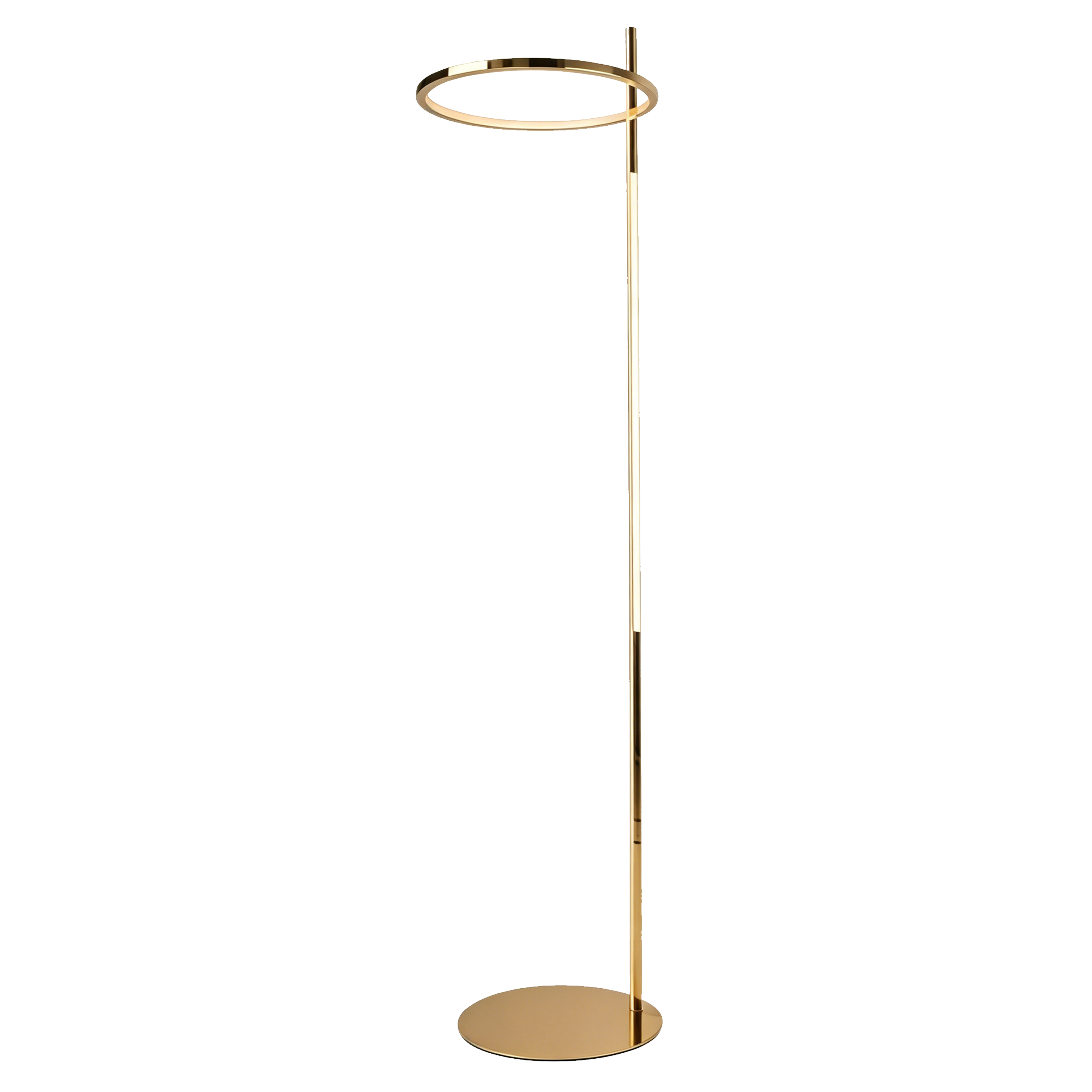 steel led floor light