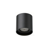 Black matte metal cylinder surface mounted LED downlight anti-glare honeycomb mesh ceiling spot lamp